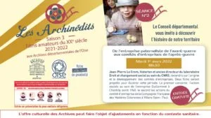 programme des Archinédits