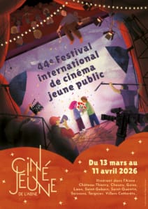 Festival de cinéma jeune public, du 13 mars au 11 avril 2026, itinérant dans l'Aisne.