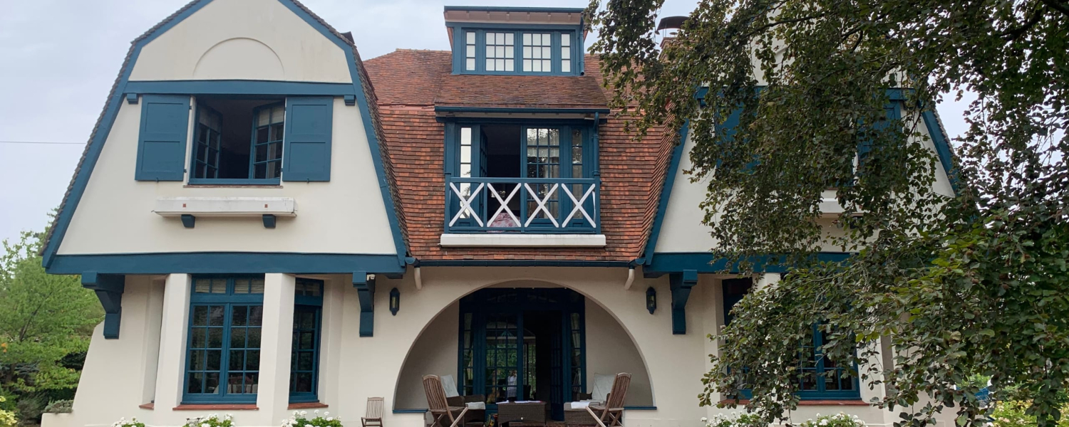 Villa Clos fleuri 1925 - architecte Louis Quetelart   (photo Rosine Lefebvre - sept. 2025)